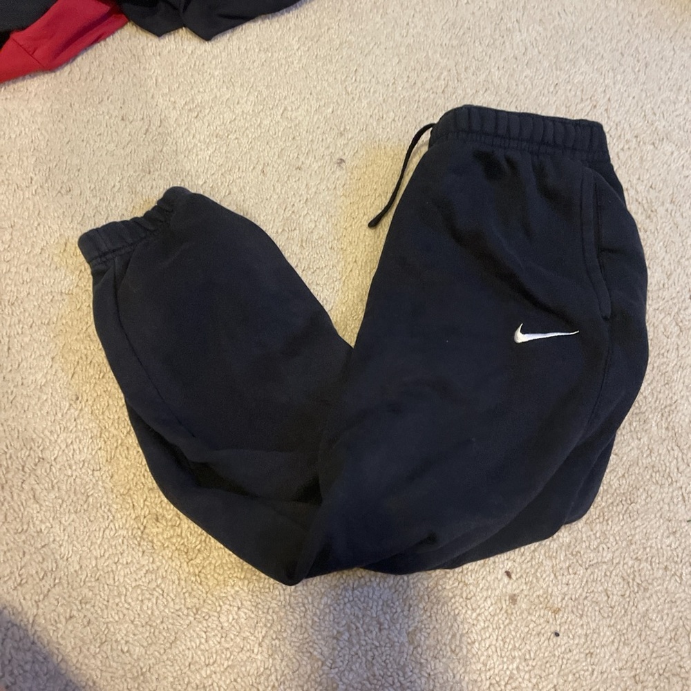 Nike black joggers